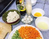 Hình bước làm 2 của món Thịt viên ngũ sắc