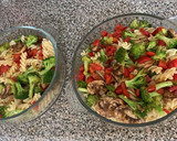 Foto del paso 3 de la receta: Fusilli con pollo y vegetales