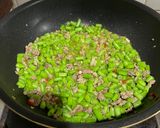 四季豆炒肉末的食譜步驟5照片