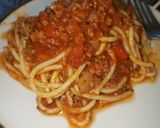 A picture of step 16 of Spaghetti & Meat Sauce.