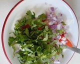 A picture of step 3 of Yoghurt | Tomato - Onion |Vegetable Raita | Quick & Easy Raita.