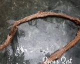 A picture of step 1 of Neem Giloy Kadha.