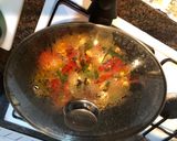 Foto del paso 4 de la receta Wok de verduras y tiras de pechugas de pollo