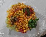A picture of step 4 of Sweet corn bhel.