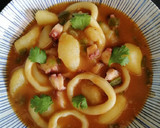 Foto del paso 8 de la receta: Patatas con calamares y pulpo