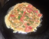 A picture of step 2 of Vegetable omelette.