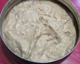 A picture of step 2 of Creamy leg with nuts.