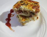 Foto del paso 8 de la receta: Pastel de papas con jamón, queso y pollo