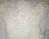 A picture of step 5 of Date,coconut,mango,mango salat.