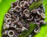 Foto langkah ke 7 dari resep 28. Cumi masak hitam.
