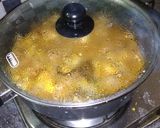 A picture of step 6 of Kadhai mutton.