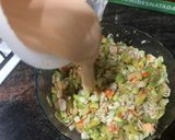 Foto del paso 4 de la receta Conos y volovanes rellenos de cóctel de gambas