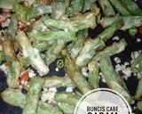 Foto langkah ke 5 dari resep Buncis Cabe Garam ala Restoran.