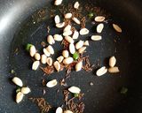 A picture of step 3 of Sabudana khichdi.