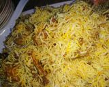 A picture of step 6 of Biryani mutton gosht.