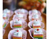 Foto langkah ke 7 dari resep Rainbow Cake Kukus.