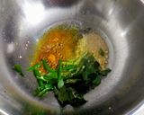 A picture of step 3 of Masala Idli.