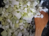 Exquisita crema de champiñones