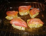 Foto del paso 5 de la receta Medallón de solomillo de pavo con tomate y mozzarella