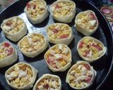 Foto del paso 2 de la receta: Canastitas de choclo, pollo y cereal