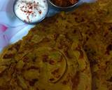 Punjabi potato laccha paratha recipe step 7 photo