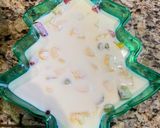 A picture of step 3 of Fruits Yogurt Cake - Bánh Noel.