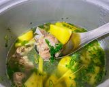 Hình bước làm 2 của món Canh Khoai Tây Nấu Xương Heo