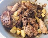 A picture of step 7 of Chicken Adobo with Potato. 💕.