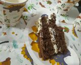 Foto del paso 10 de la receta: Torta de Chocolate con Chantilly y Baño de Repostería