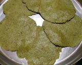 A picture of step 6 of Spinach Puri.