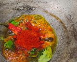 A picture of step 3 of Gujarati Dal.