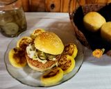 Foto del paso 5 de la receta: 🍔 Hamburguesas pollo crispy 🍔