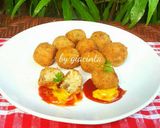 Foto langkah ke 7 dari resep Bola Kentang keju dan smoke beef bomb.