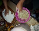 Foto langkah ke 6 dari resep Pempek Udang Rebon.
