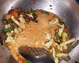 A picture of step 3 of Veg handi biryani.