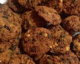 A picture of step 11 of Dal vada (parippu vada).