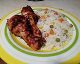 Foto del paso 8 de la receta: Piernas de pollo bate jugositas al chile mirasol