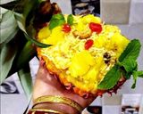 A picture of step 8 of Thai Pineapple Prawns fried Rice.