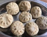 A picture of step 2 of Sesame fudgeTil ke ladoo.