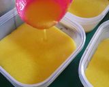 Foto langkah ke 3 dari resep 65. Puding Lapis Nutrisari Jeruk Peras.