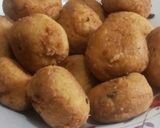 Foto langkah ke 7 dari resep Bola2 tahu dan ayam bumbu kare.