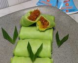 Foto langkah ke 8 dari resep Dadar Gulung Isi Unti Kelapa.