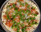 પાપડ પીઝા (Papad Pizza Recipe In Gujarati) રેસીપી સ્ટેપ3ફોટો