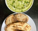 A picture of step 6 of Mediterranean Green Goddess Hummus.