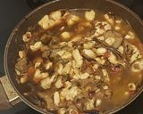 Foto del paso 8 de la receta: Risotto Funghi Porcini, vegetales y ave con toque de queso azul