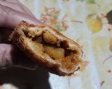 Gambar langkah 5 resipi Ayam bread puff.