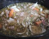 A picture of step 8 of Bacon N Bratwurst Soup.