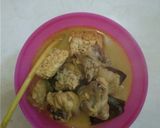 Foto langkah ke 5 dari resep Opor ayam tempe bumbu kuning.
