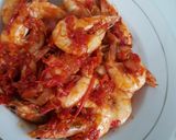 Foto langkah ke 6 dari resep Udang balado cabe merah.. maknyuzz guys.