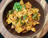 A picture of step 7 of PERI PERI PASTA...
